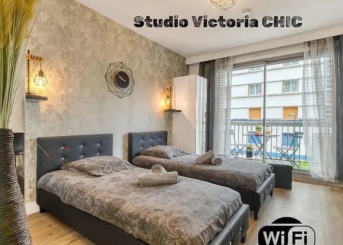 Studio Victoria Chic,Au Coeur Du Centre Ville