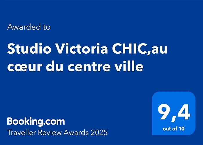 Studio Victoria Chic,Au Coeur Du Centre Ville